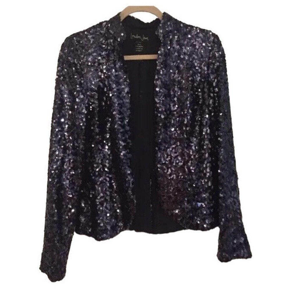 London Jean Sequin Blazer